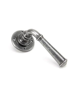 Pewter Regency Lever on Rose Set - Unsprung