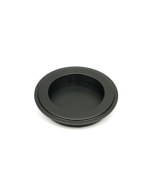 Aged Bronze 75mm Art Deco Round Pull