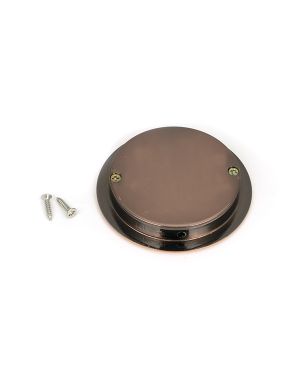 Polished Bronze 75mm Art Deco Round Pull