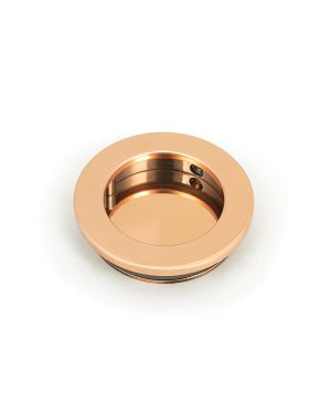Polished Bronze 60mm Plain Round Pull