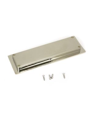 Polished Nickel 175mm Art Deco Rectangular Pull