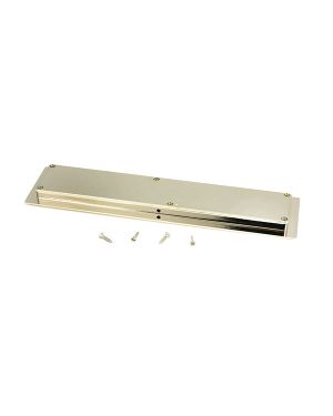 Polished Nickel 250mm Art Deco Rectangular Pull