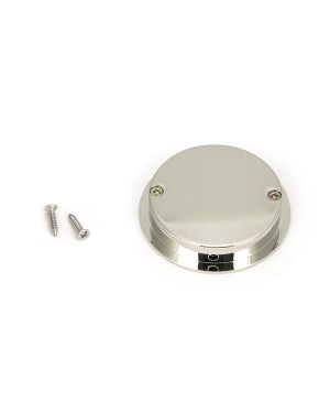Polished Nickel 60mm Art Deco Round Pull