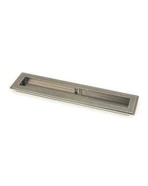 Pewter 250mm Art Deco Rectangular Pull