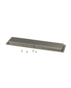 Pewter 250mm Plain Rectangular Pull