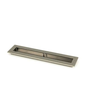 Pewter 250mm Plain Rectangular Pull