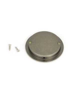 Pewter 75mm Art Deco Round Pull