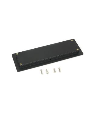 Matt Black 175mm Art Deco Rectangular Pull