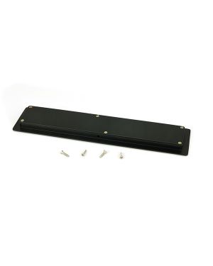 Matt Black 250mm Art Deco Rectangular Pull