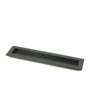 Matt Black 250mm Art Deco Rectangular Pull