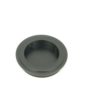 Matt Black 60mm Art Deco Round Pull