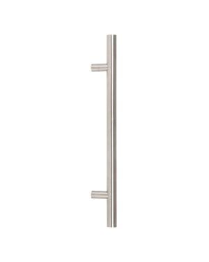 Satin Marine SS (316) 0.6m T Bar Handle B2B Fix 32mm Ø