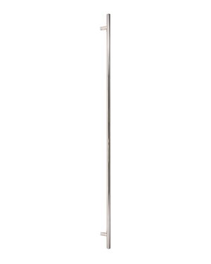 Polished Marine SS (316) 1.8m T Bar Handle Secret Fix 32mm Ø