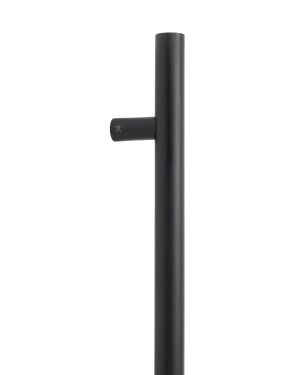Matt Black SS (316) 1.8m T Bar Handle Bolt Fix 32mm Ø