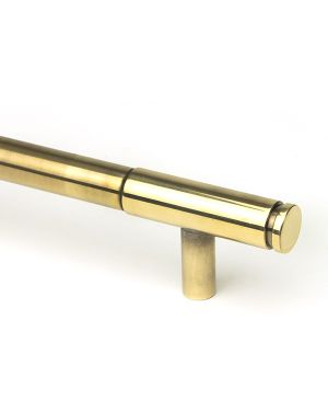 Aged Brass Kelso Pull Handle - Medium