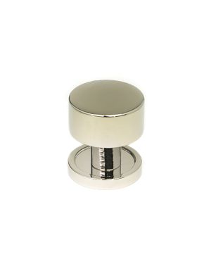 Polished Nickel Kelso Cabinet Knob - 25mm (Plain)