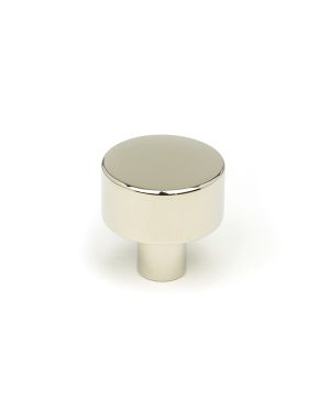 Polished Nickel Kelso Cabinet Knob - 25mm (No Rose)