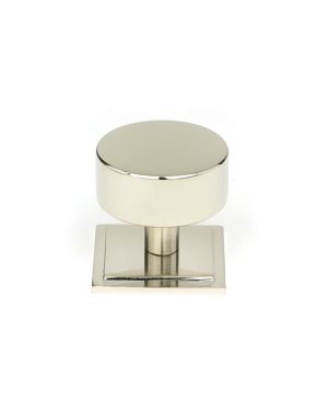 Polished Nickel Kelso Cabinet Knob - 38mm (Square)