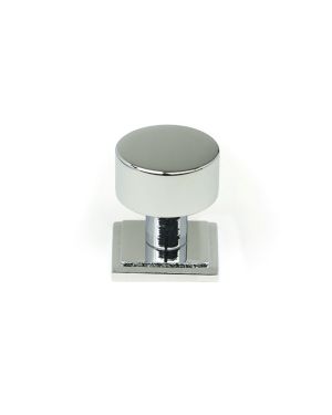 Polished Chrome Kelso Cabinet Knob - 25mm (Square)