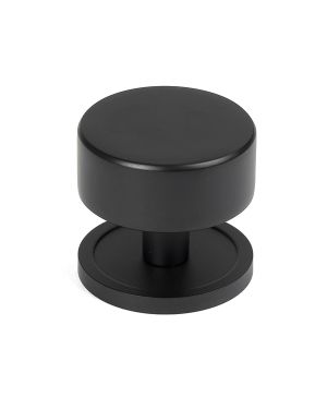 Matt Black Kelso Cabinet Knob - 38mm (Plain)