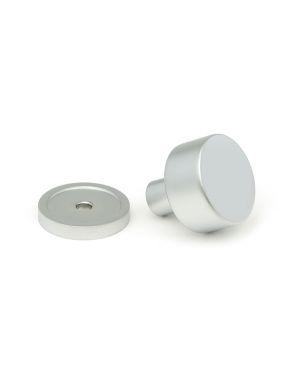 Satin Chrome Kelso Cabinet Knob - 25mm (Plain)