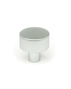 Satin Chrome Kelso Cabinet Knob - 25mm (No rose)