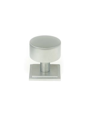 Satin Chrome Kelso Cabinet Knob - 32mm (Square)