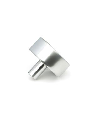 Satin Chrome Kelso Cabinet Knob - 38mm (No rose)