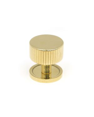 Polished Brass Judd Cabinet Knob - 32mm (Plain)