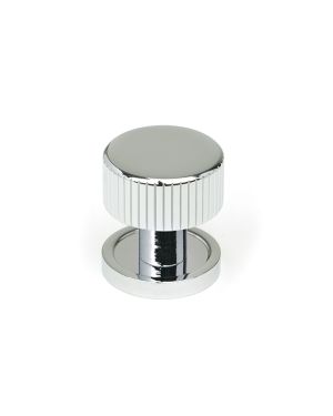 Polished Chrome Judd Cabinet Knob - 25mm (Plain)