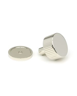 Polished Nickel Judd Cabinet Knob - 32mm (Plain)