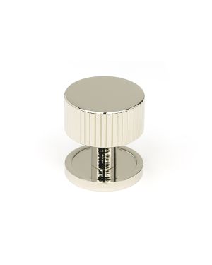 Polished Nickel Judd Cabinet Knob - 32mm (Plain)