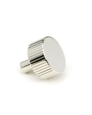 Polished Nickel Judd Cabinet Knob - 32mm (No rose)