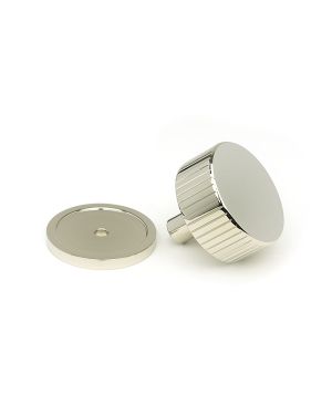 Polished Nickel Judd Cabinet Knob - 38mm (Plain)