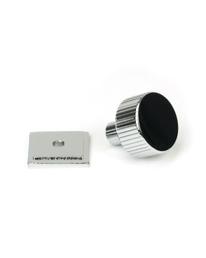 Polished Chrome Judd Cabinet Knob - 25mm (Square)
