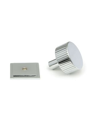 Polished Chrome Judd Cabinet Knob - 32mm (Square)