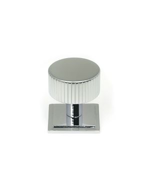 Polished Chrome Judd Cabinet Knob - 32mm (Square)