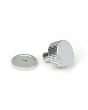 Satin Chrome Judd Cabinet Knob - 25mm (Plain)