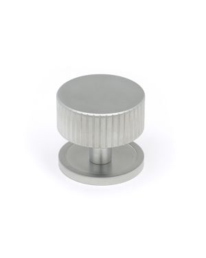 Satin Chrome Judd Cabinet Knob - 38mm (Plain)