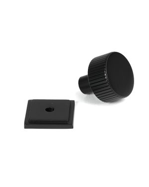Matt Black Judd Cabinet Knob - 25mm (Square)