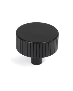 Matt Black Judd Cabinet Knob - 38mm (No rose)