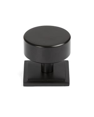 Aged Bronze Kelso Cabinet Knob - 38mm (Square)