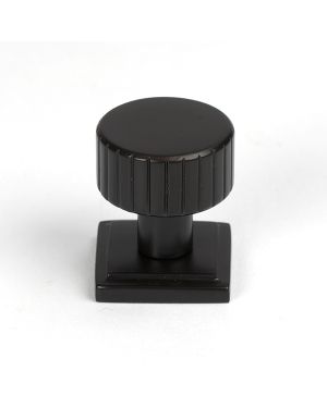 Aged Bronze Judd Cabinet Knob - 25mm (Square)