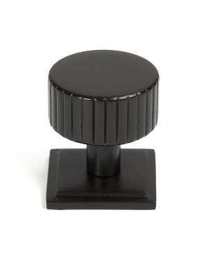 Aged Bronze Judd Cabinet Knob - 32mm (Square)