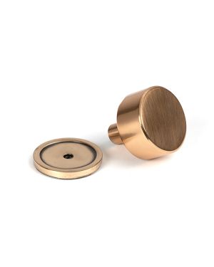 Polished Bronze Kelso Cabinet Knob - 32mm (Plain)
