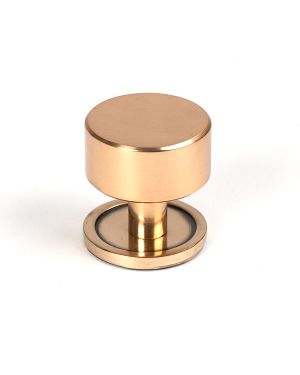 Polished Bronze Kelso Cabinet Knob - 32mm (Plain)