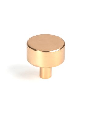 Polished Bronze Kelso Cabinet Knob - 32mm (No rose)