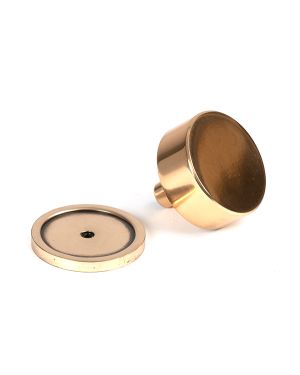 Polished Bronze Kelso Cabinet Knob - 38mm (Plain)