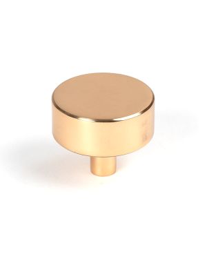 Polished Bronze Kelso Cabinet Knob - 38mm (No rose)
