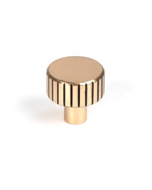Polished Bronze Judd Cabinet Knob - 25mm (No rose)